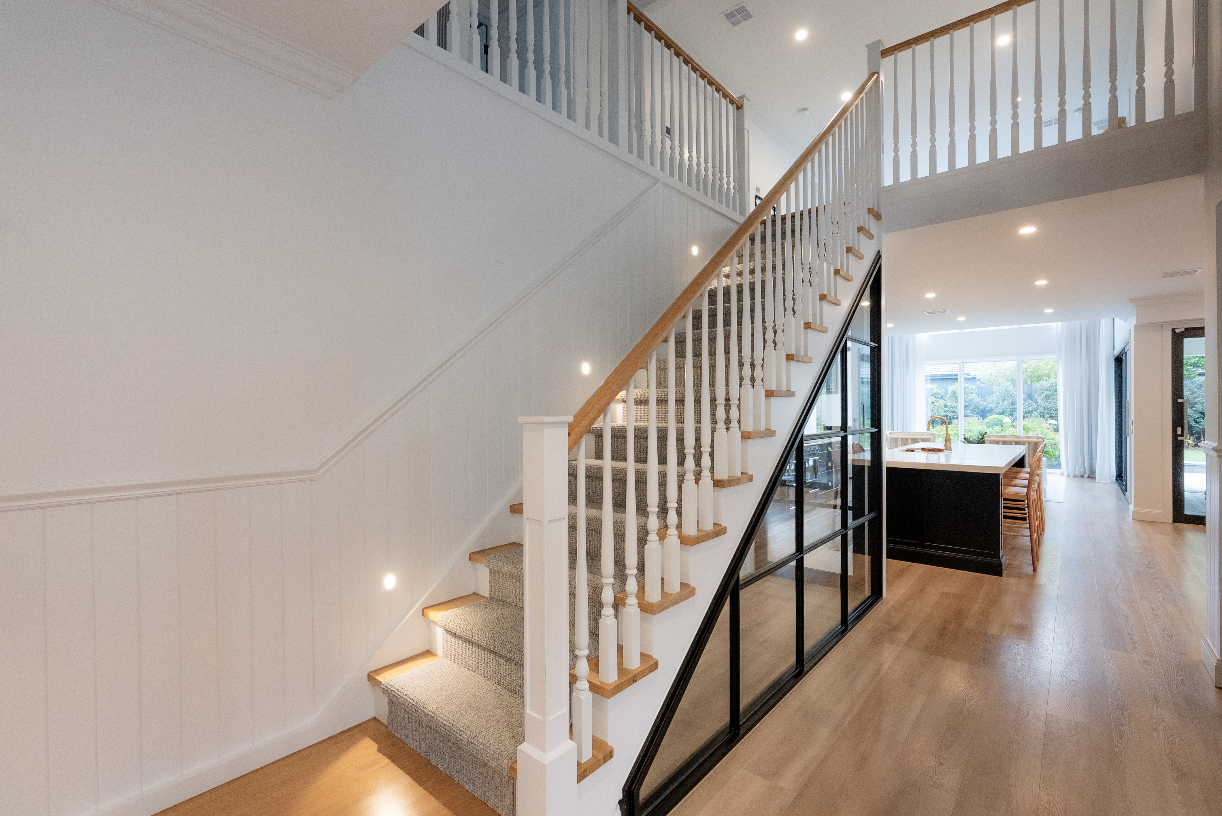 Refined staircase — the architectural spine of a considered build