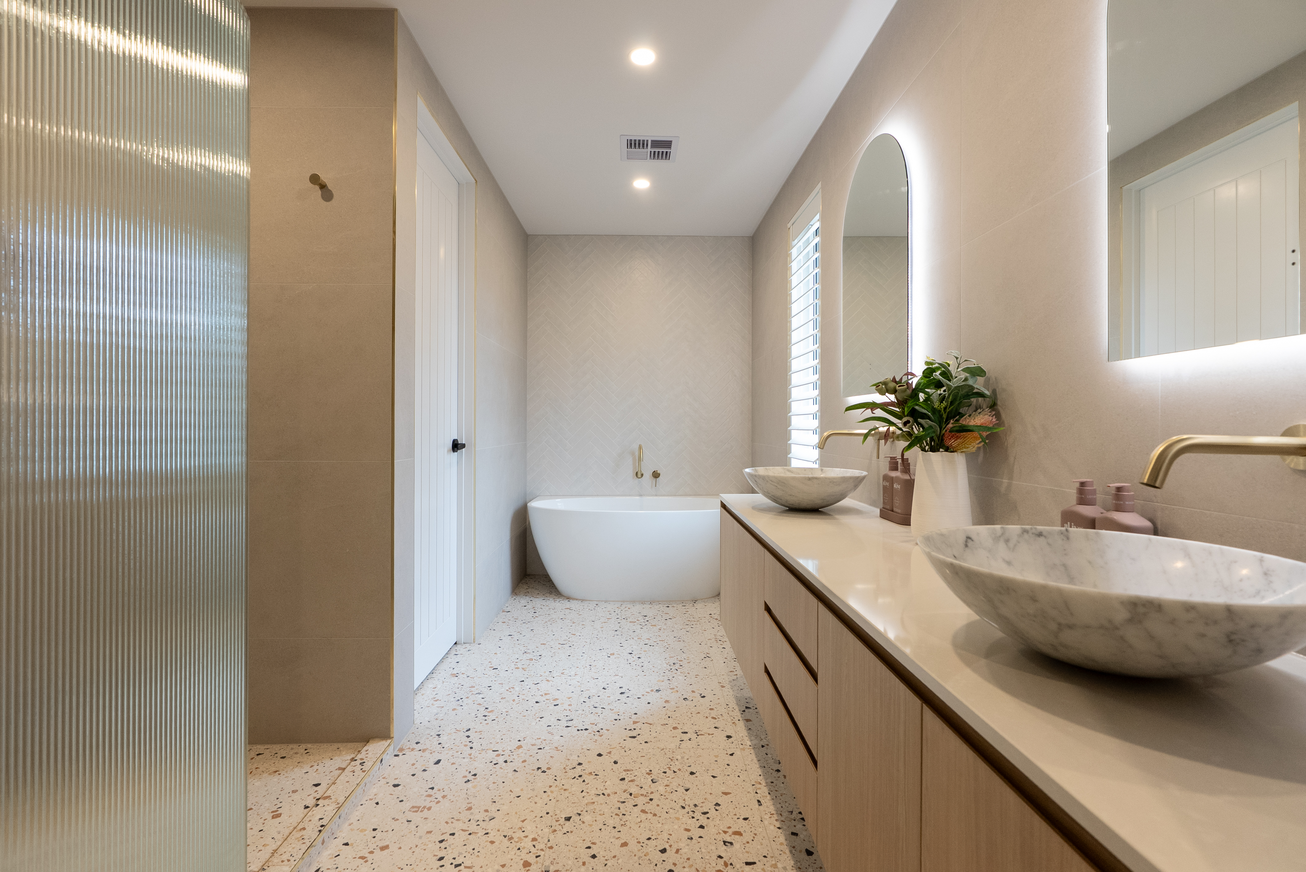 Master bathroom